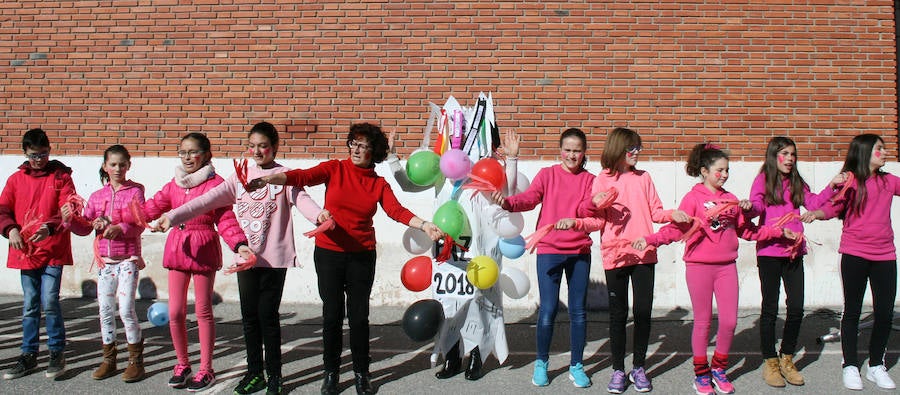 Celebración del Día de la Paz en Cuéllar.