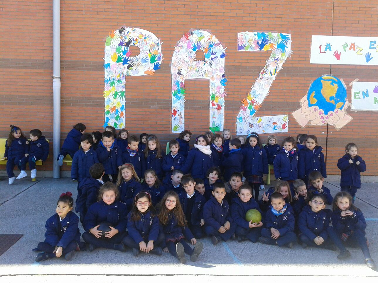 Colegio Santa Rita, en Palencia.