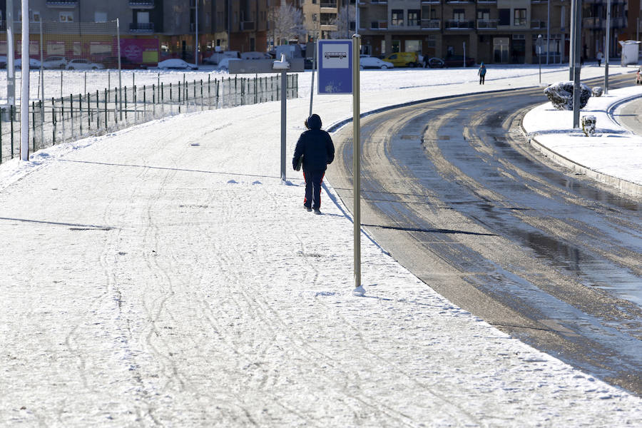 Nevada en León capital