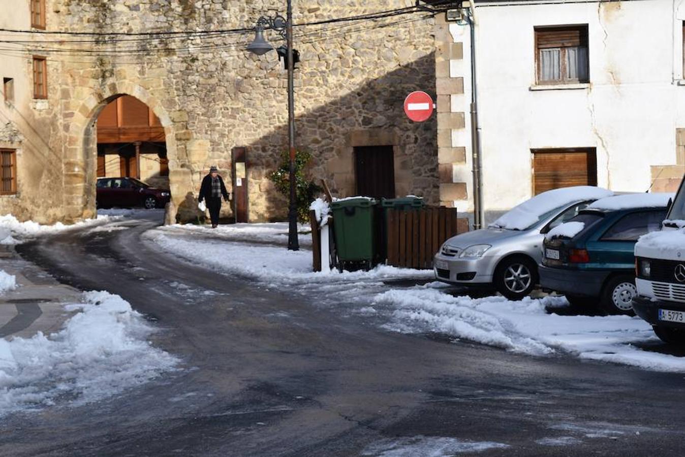 Tras la nieve, llega el hielo a la Montaña Palentina