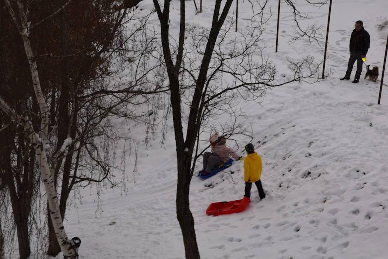 Tras la nieve, llega el hielo a la Montaña Palentina