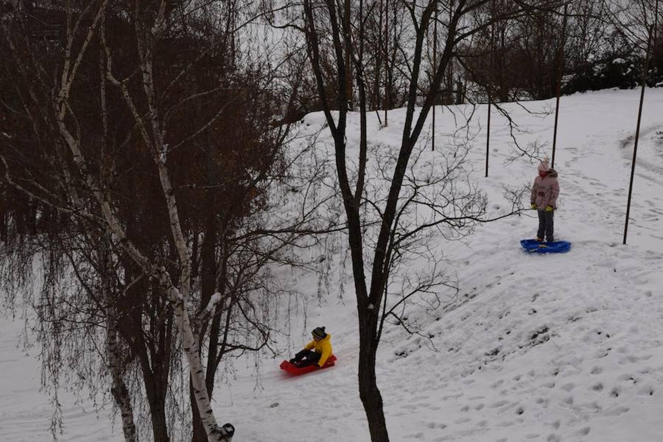 Tras la nieve, llega el hielo a la Montaña Palentina