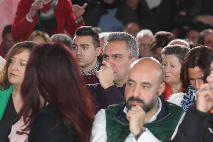 Pedro Sánchez, en la asamblea abierta celebrada en Valladolid