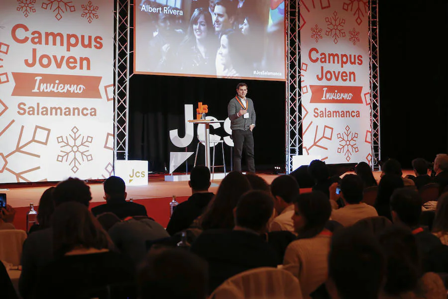 Campus Joven de Ciudadanos con Albert Rivera en Salamanca