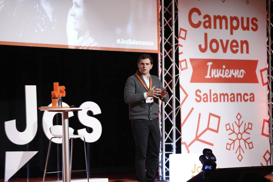 Campus Joven de Ciudadanos con Albert Rivera en Salamanca