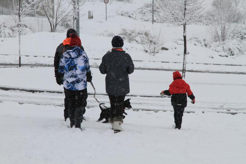 Nieve en la provincia de Segovia