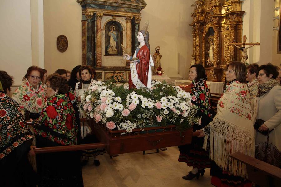 Día de las Águedas en Campaspero. 