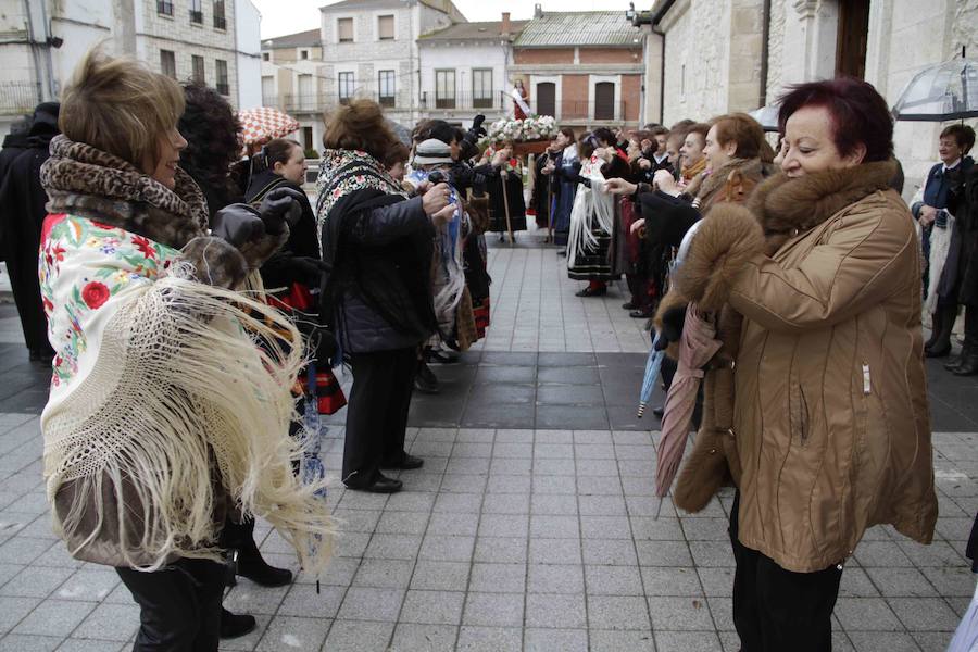 Día de las Águedas en Campaspero. 