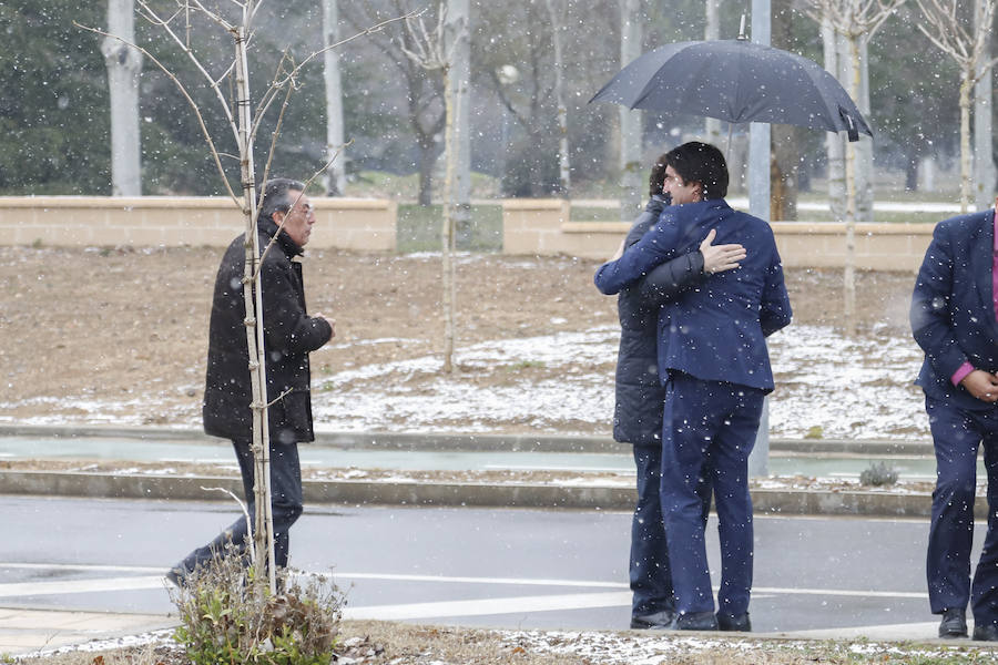 La ministra de Agricultura y Pesca, Alimentación y Medio Ambiente, Isabel García Tejerina, visitó esta mañana el parque fluvial de la Aldehuela, en Salamanca, y la Isla del Soto. 