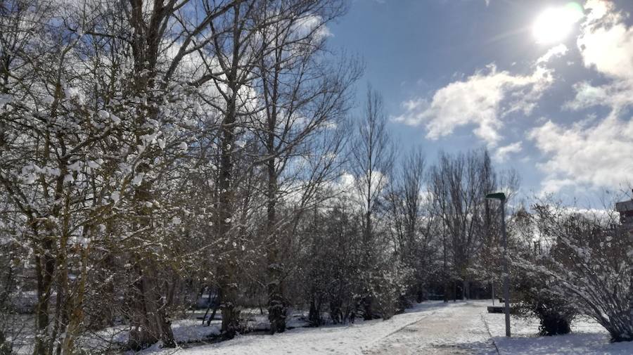 La última nevada se ha dejado sentir sobre todo en el norte