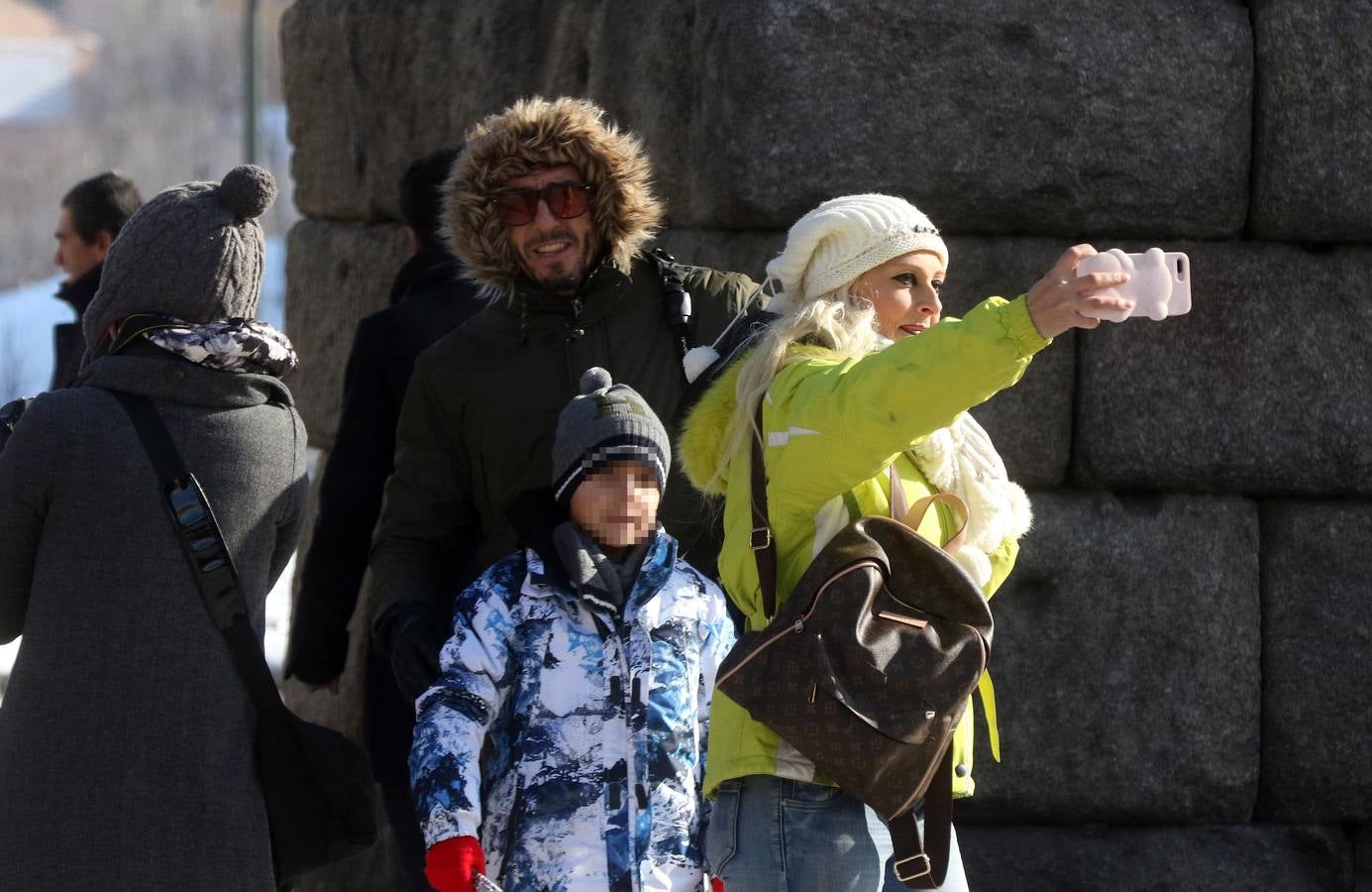 Jornada de intenso frío en Segovia