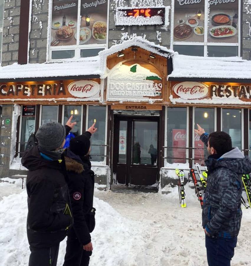 Jornada de intenso frío en Segovia