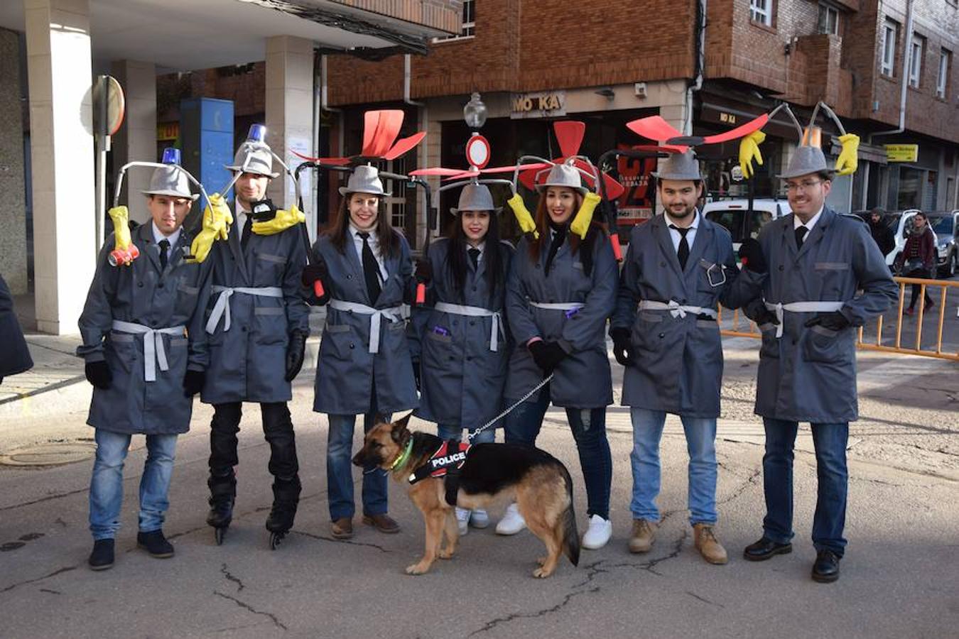 Guardo se disfraza en un multitudinario carnaval