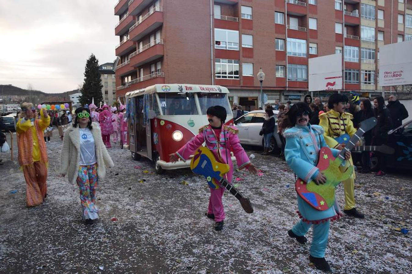 Guardo se disfraza en un multitudinario carnaval