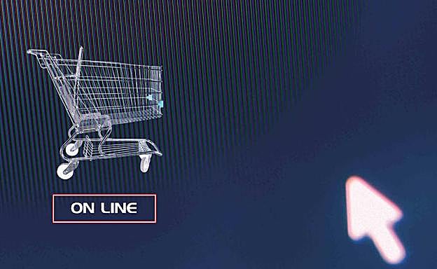 Compra por internet. 