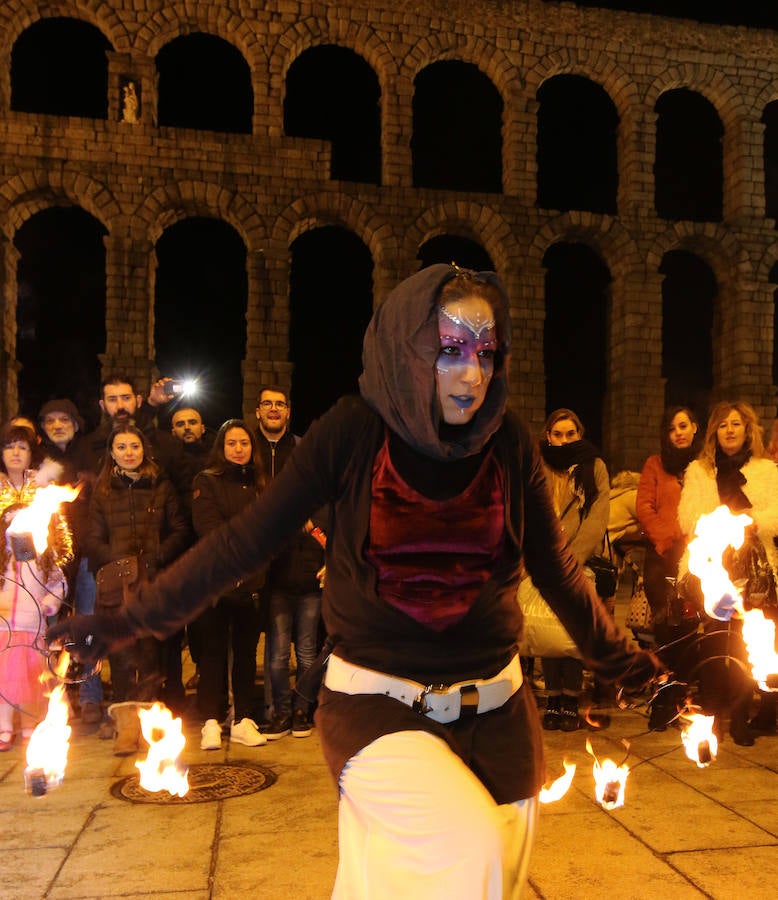 Sábado de carnaval en Segovia