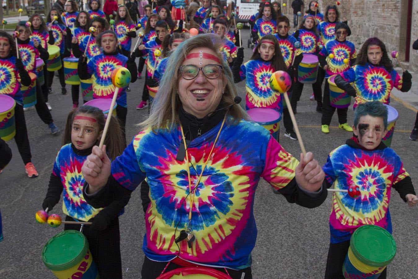 Desfile infantil en el carnaval de Toro (Zamora)