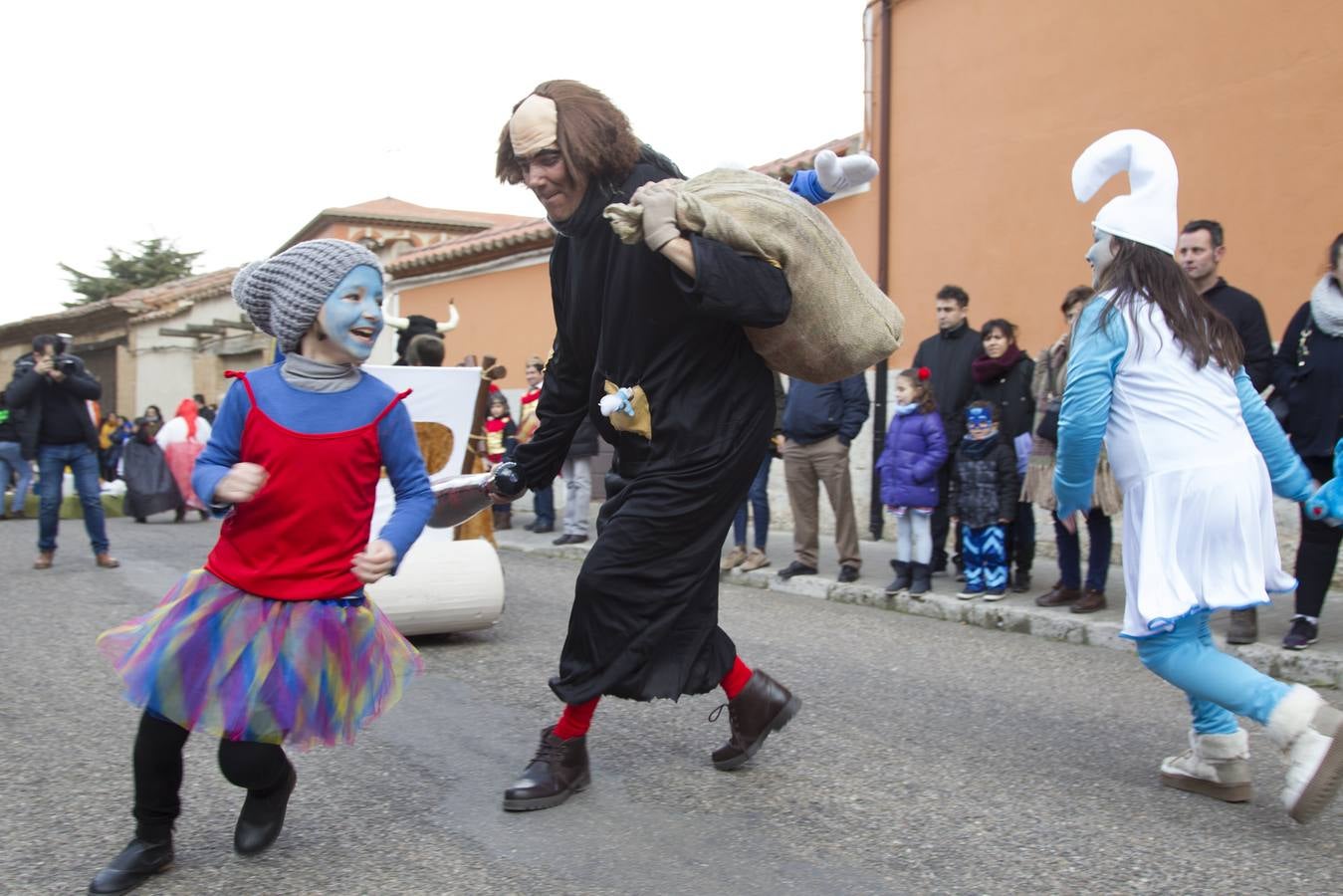 Desfile infantil en el carnaval de Toro (Zamora)