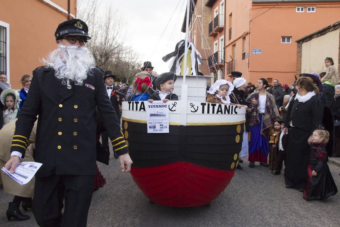 Desfile infantil en el carnaval de Toro (Zamora)