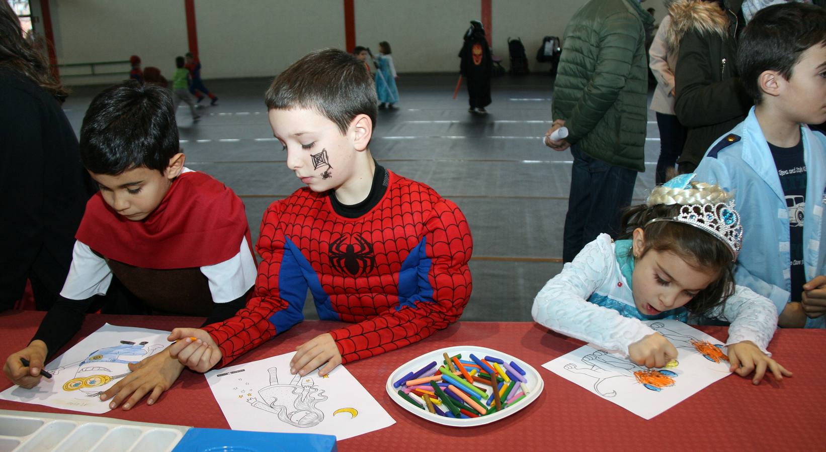 Fiesta infantil de carnaval en Cuéllar