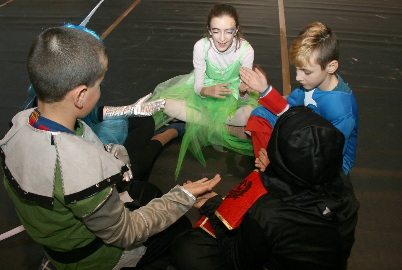 Fiesta infantil de carnaval en Cuéllar