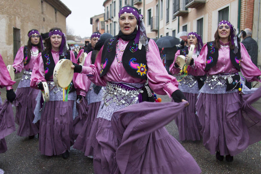 han participado decenas de niños, mayores y murgas, con ingeniosos y divertidos disfraces, carros y carrozas. 