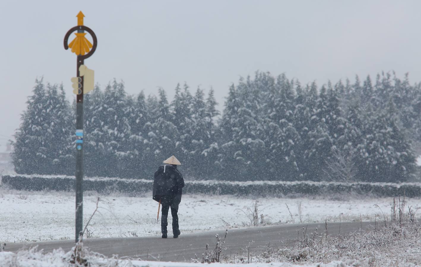 Regresa el temporal de nieve a León