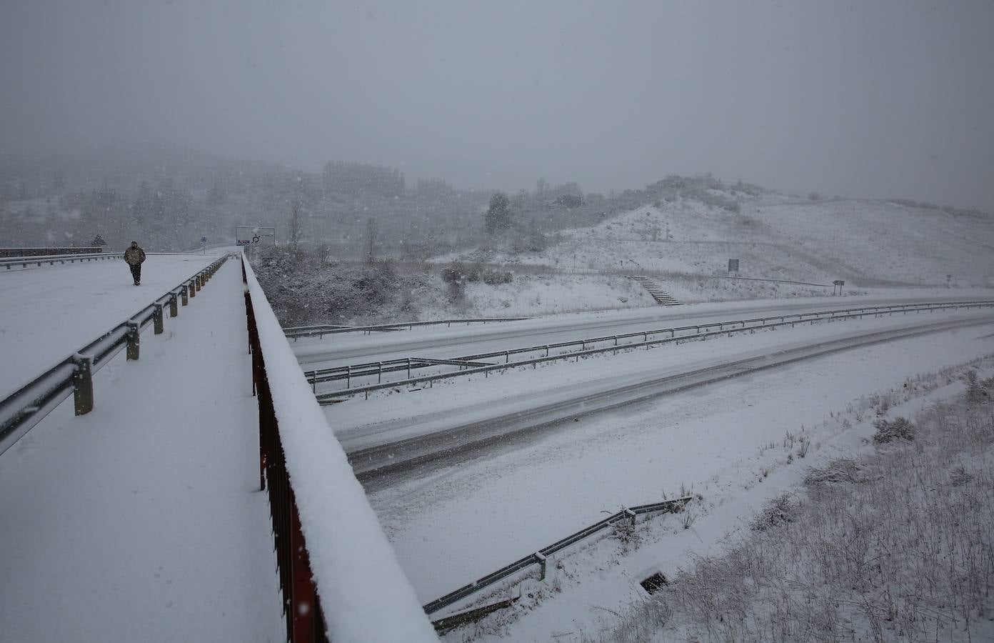 Regresa el temporal de nieve a León