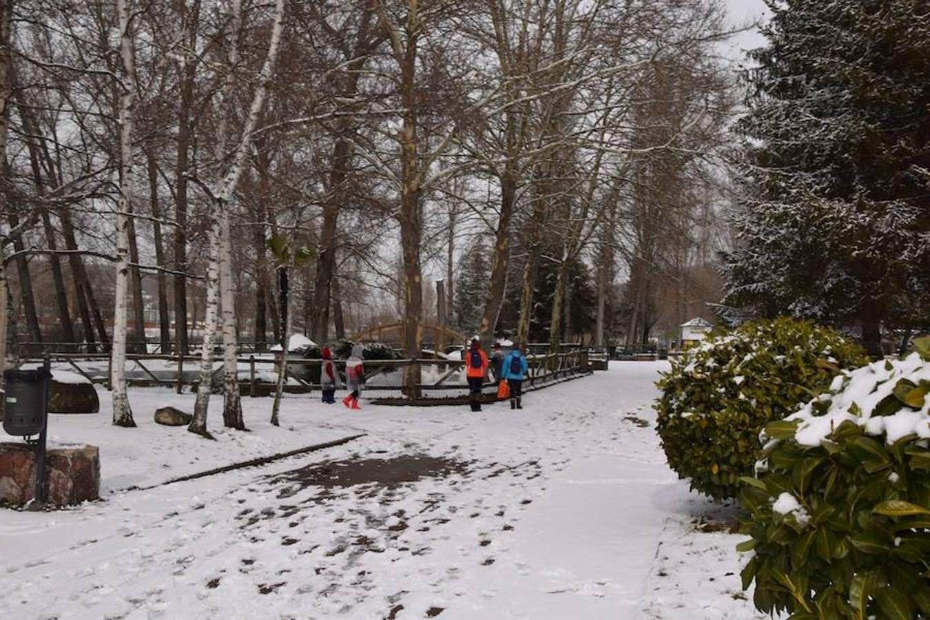 La nieve continúa en Guardo