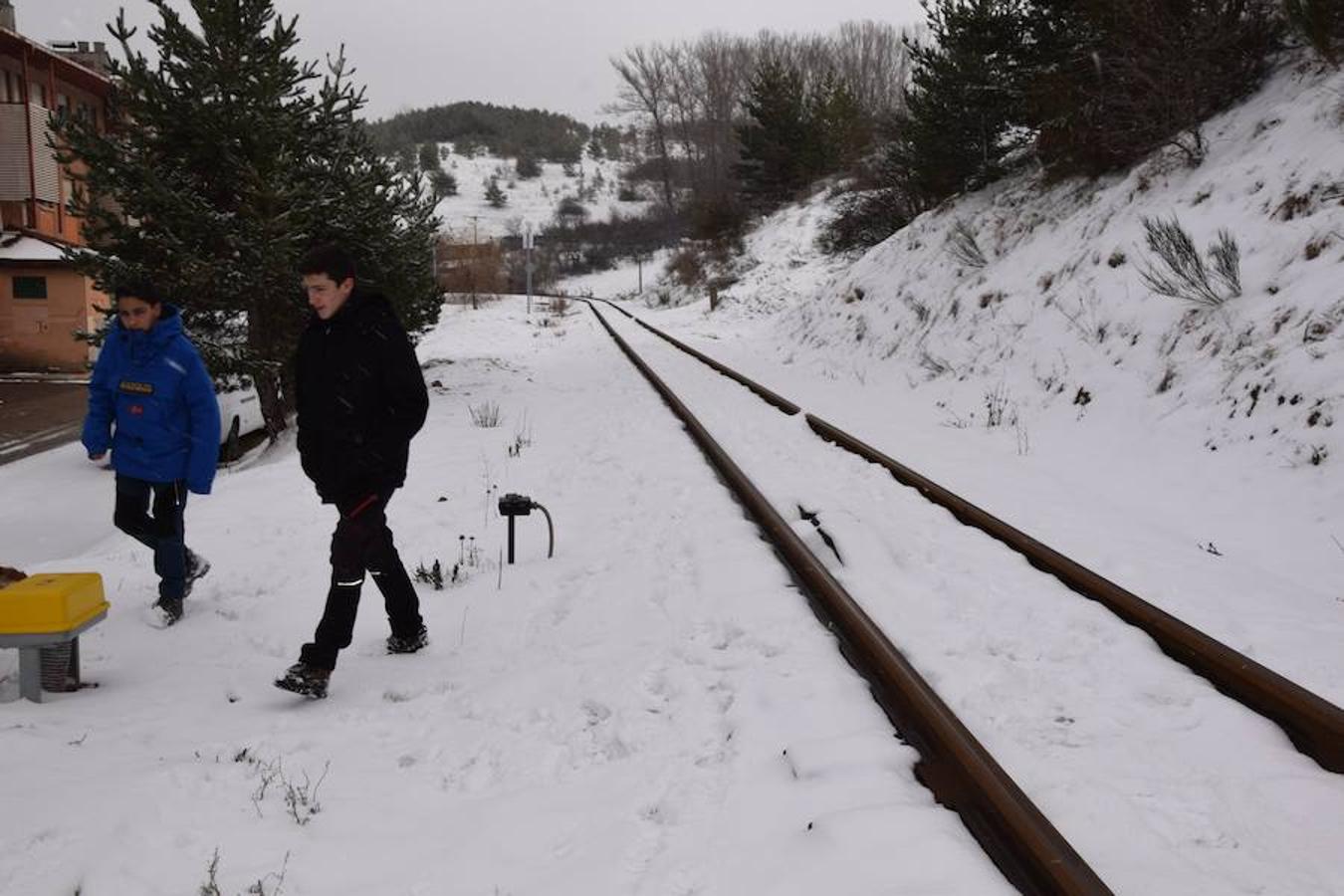 La nieve continúa en Guardo