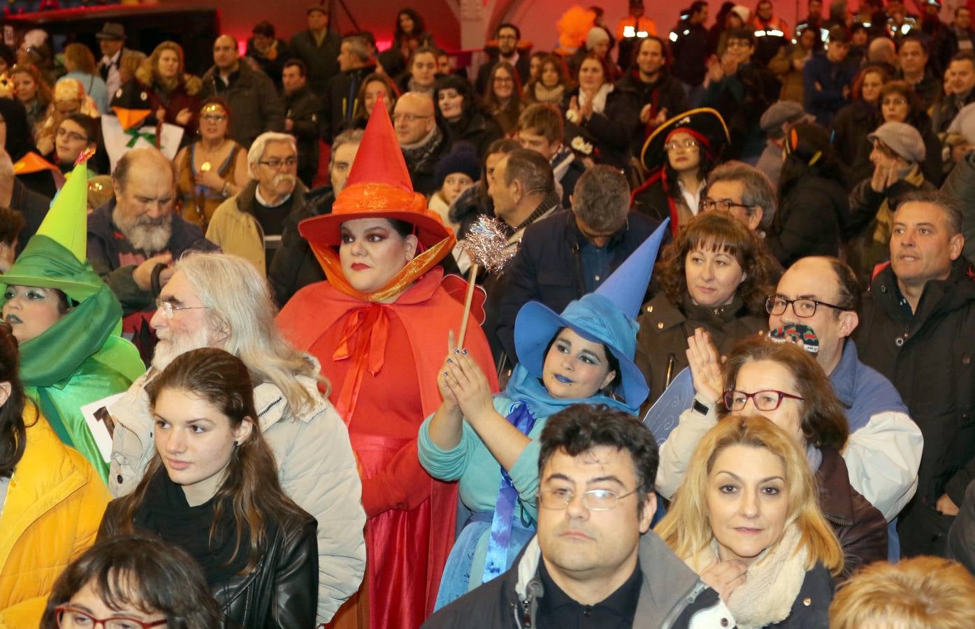 Espectáculo del entierro de la sardina en la Cúpula del Milenio de Valladolid