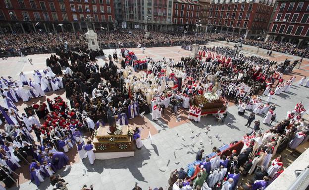 Procesión del Encuentro de Jesús Resucitado con la Virgen de la Alegría.