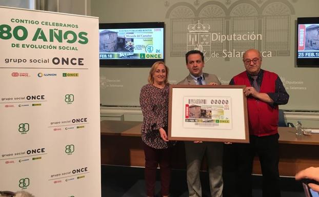 María Ángeles Ruano, Javier García y José Muñoz. 