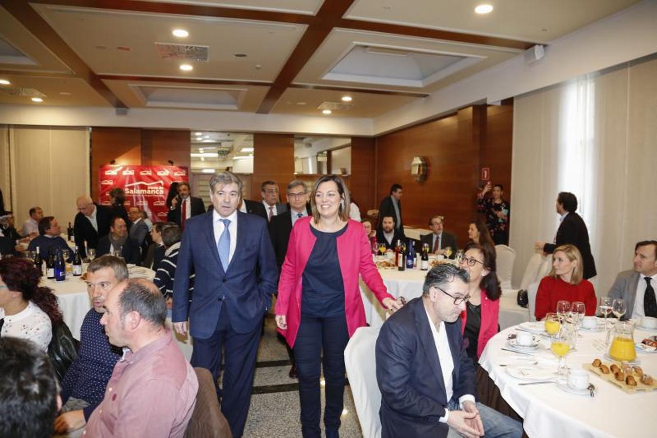 Milagros Marcos ha intervenido en los Encuentros en Salamanca, organizados por El Norte de Castilla, con la ponencia 'La cadena de valor: el equilibrio necesario para la economía de Castilla y León',