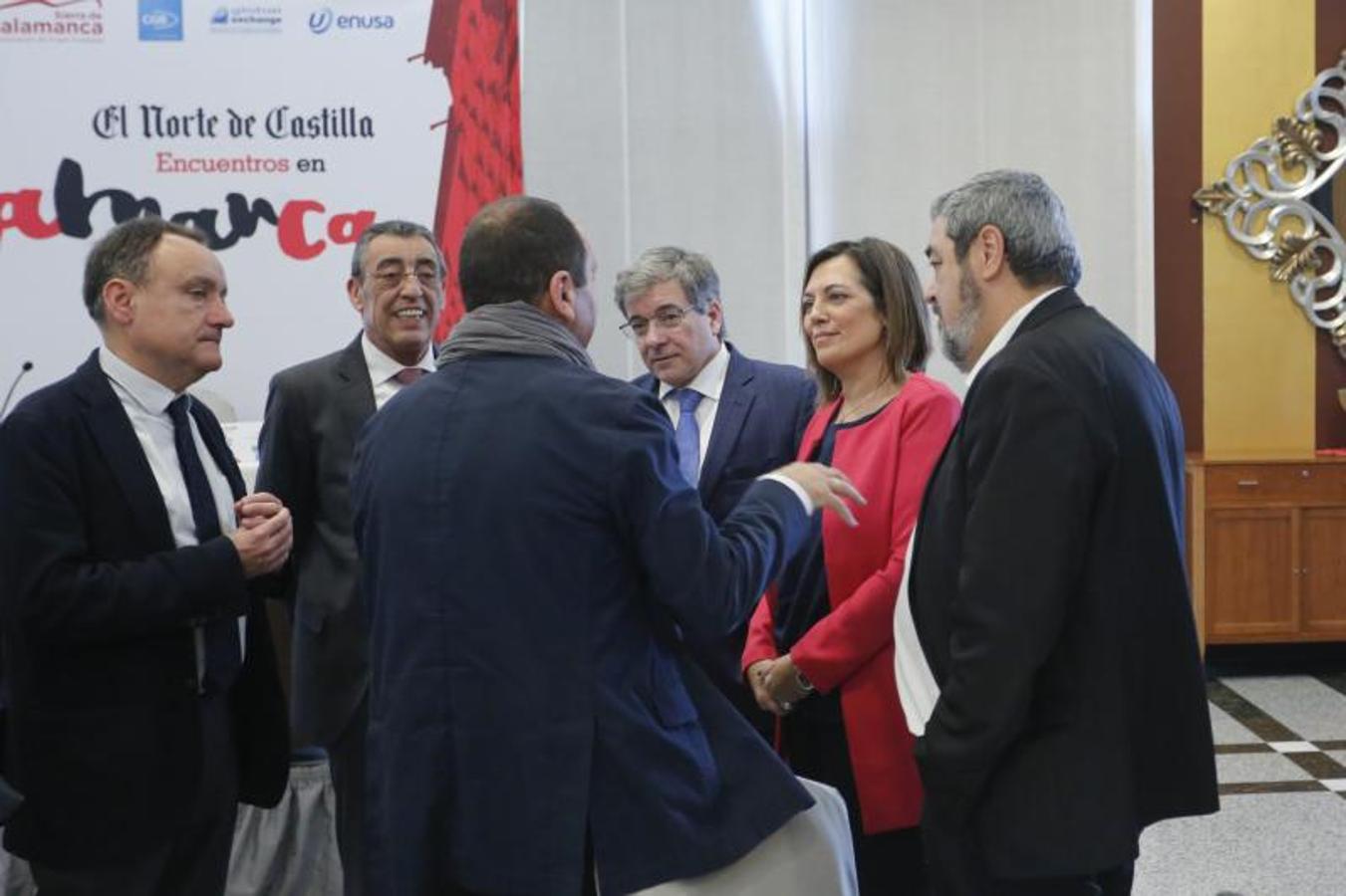 Milagros Marcos ha intervenido en los Encuentros en Salamanca, organizados por El Norte de Castilla, con la ponencia 'La cadena de valor: el equilibrio necesario para la economía de Castilla y León',