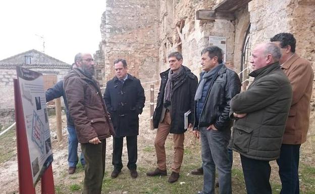 La Junta consolida las estructuras del palacio-castillo de los Zúñiga de Curiel de Duero