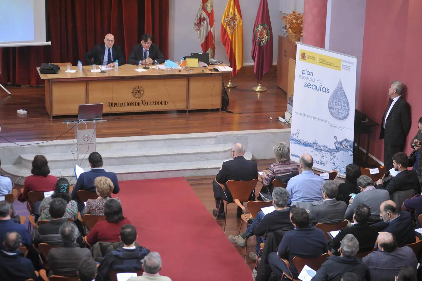 El presidente del organismo de cuenca confirma que la nieve acumulada en Castilla y León «no da para salir de la sequía» 