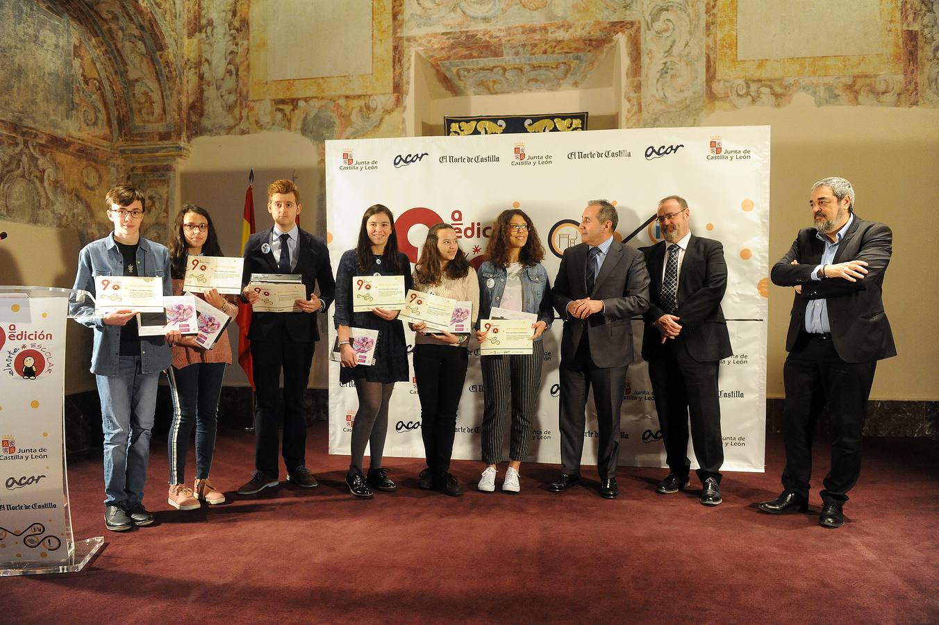 El concurso, ha reunido a 534 alumnos de una treintena de centros de seis provincias que han elaborado 2.655 noticias en equipos de trabajo dirigidos por un tutor