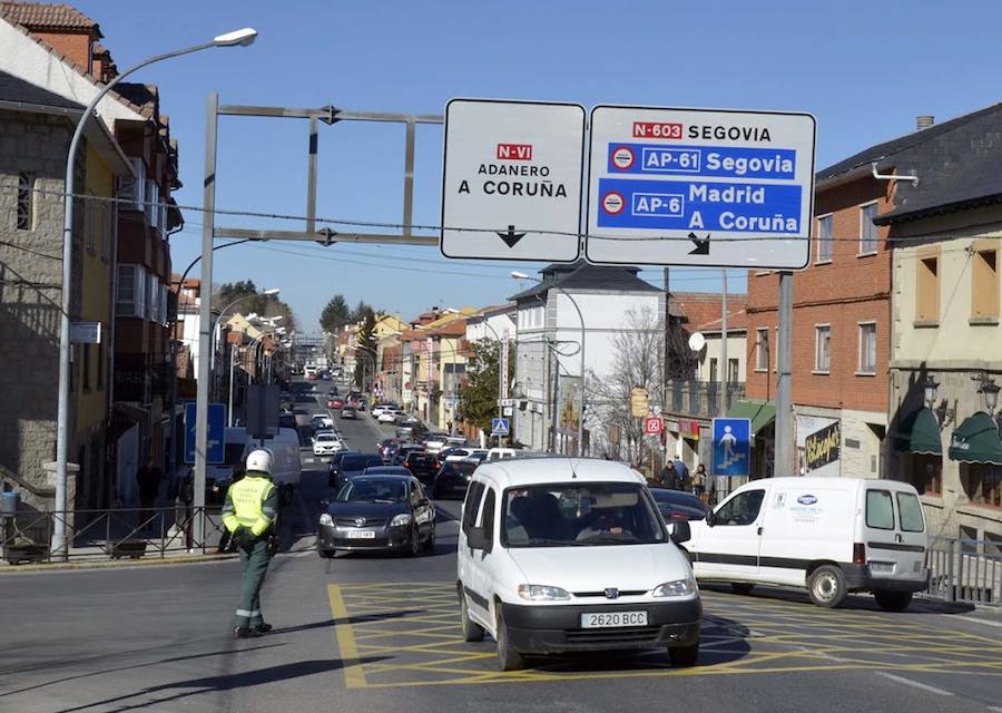 Fotos: Manifestacion en la peligrosa Travesía de San Rafael