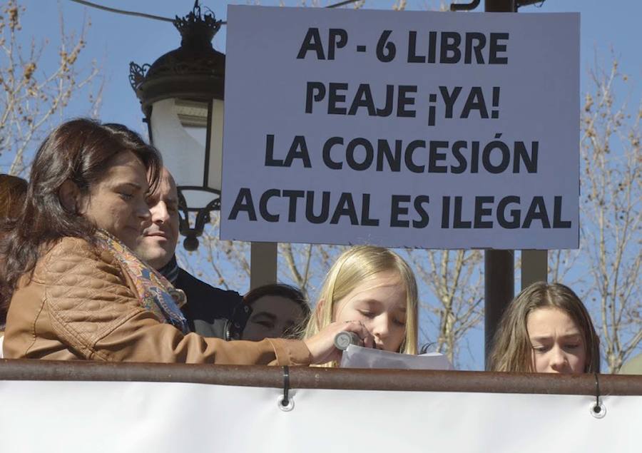 Fotos: Manifestacion en la peligrosa Travesía de San Rafael