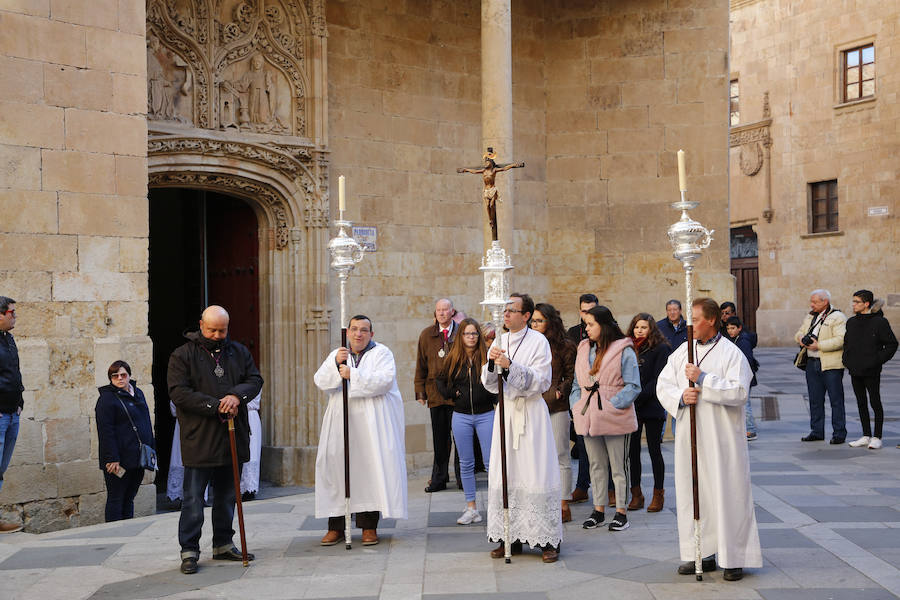 Fotos: Traslado del Despojado de San Benito a San Sebastián en Salamanca