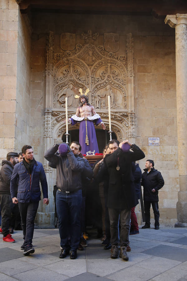 Fotos: Traslado del Despojado de San Benito a San Sebastián en Salamanca