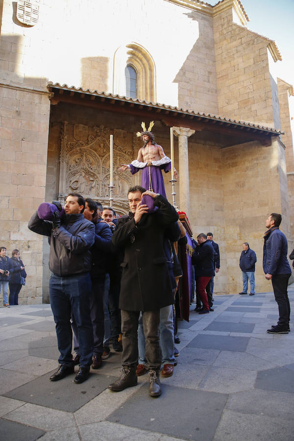 Fotos: Traslado del Despojado de San Benito a San Sebastián en Salamanca
