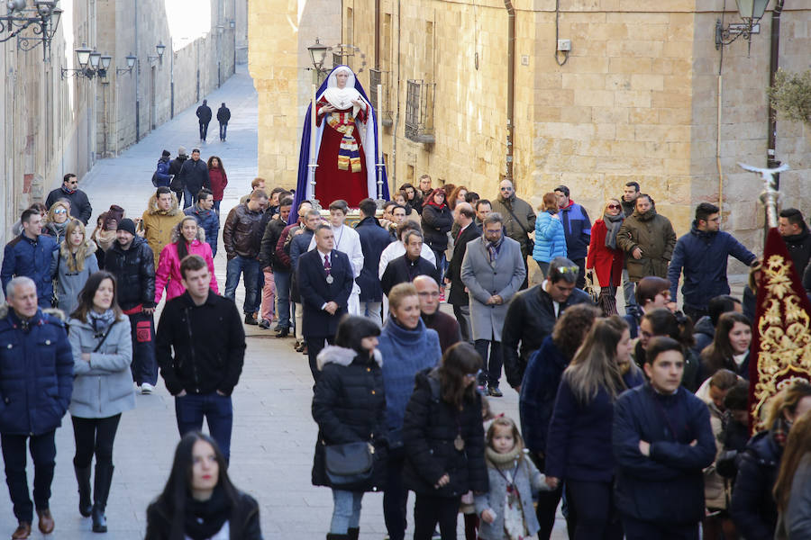 Fotos: Traslado del Despojado de San Benito a San Sebastián en Salamanca