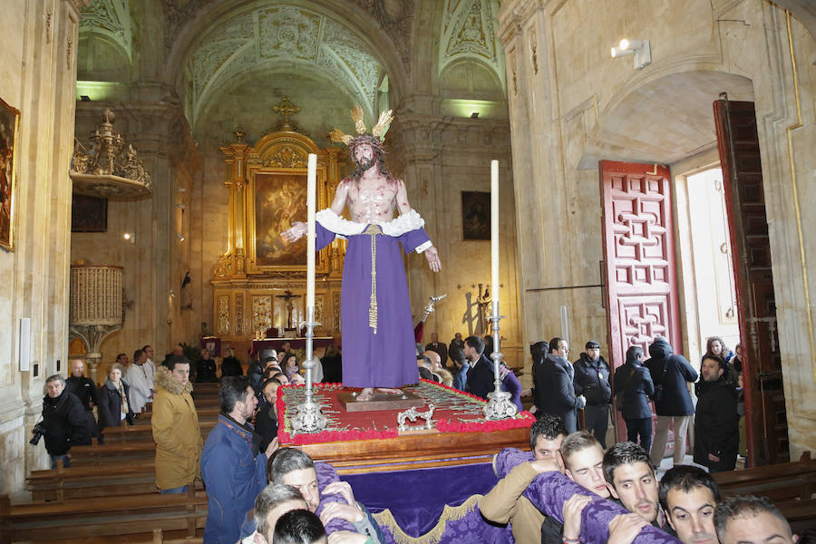 Fotos: Traslado del Despojado de San Benito a San Sebastián en Salamanca