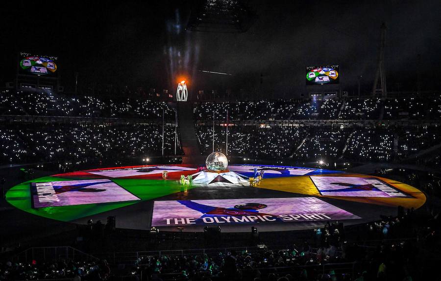 Pyeongchang preparó una espectacular ceremonia de clausura para echar el cierre a una edición donde Noruega consiguió más medallas que nadie