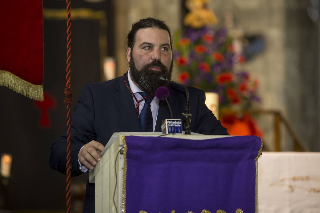 A cargo de Alfonso Guerra Alonso, antiguo hermano mayor entre los años 2013 y 2017, el acto tuvo lugar en la iglesia de La Antigua