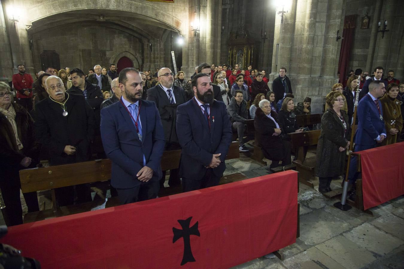 A cargo de Alfonso Guerra Alonso, antiguo hermano mayor entre los años 2013 y 2017, el acto tuvo lugar en la iglesia de La Antigua