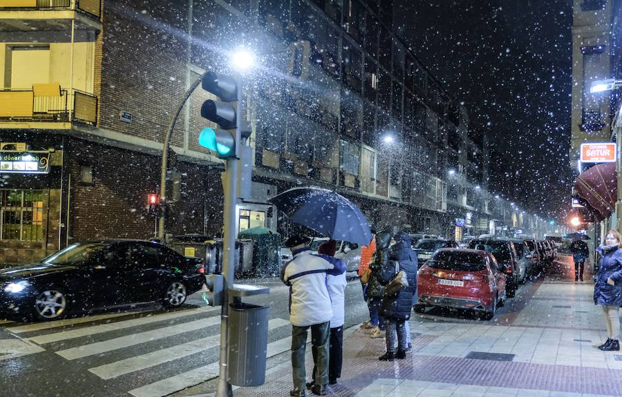 Fotos: Nieva en Valladolid