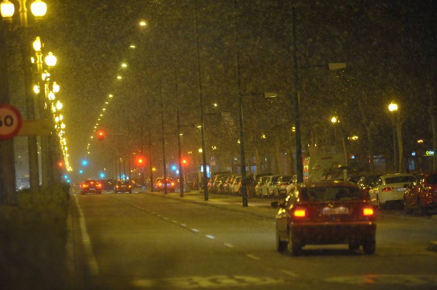 Fotos: Nieva en Valladolid